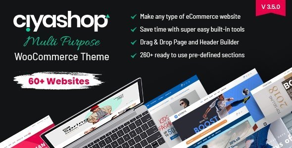 CiyaShop – Responsive Multi-Purpose Theme